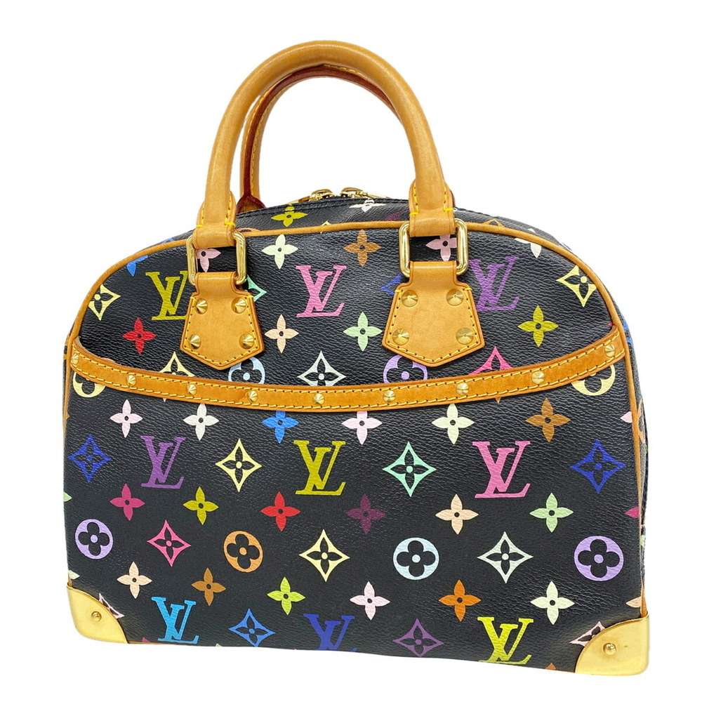 Louis Vuitton Monogram Multicolor Trouville Handbag M92662 Noir (Women's)
